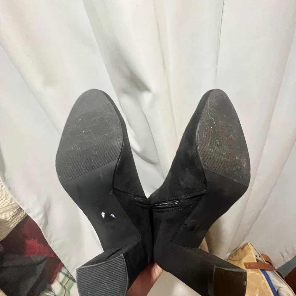 Steve Madden Black Over the Knee Boots